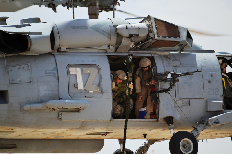 Illustration for article titled Check Out These Sweet Maritime Warfare Shots From Exercise Eager Lion